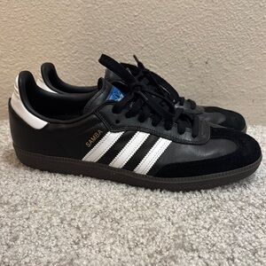 Adidas Samba Black and White Trainers
